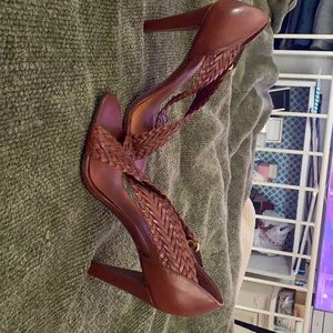 Antonio Melani Genno Braided Toe Heels Sandals